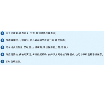光纤井筒罐道安全状态监测监控